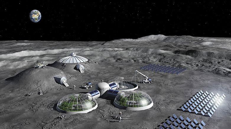 Moon Base: Designing the fuel that will enable life in space