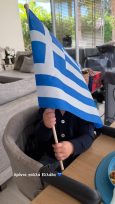 Τρυφερό στιγμιότυπο του γιου της Αλεξάνδρας Νίκα