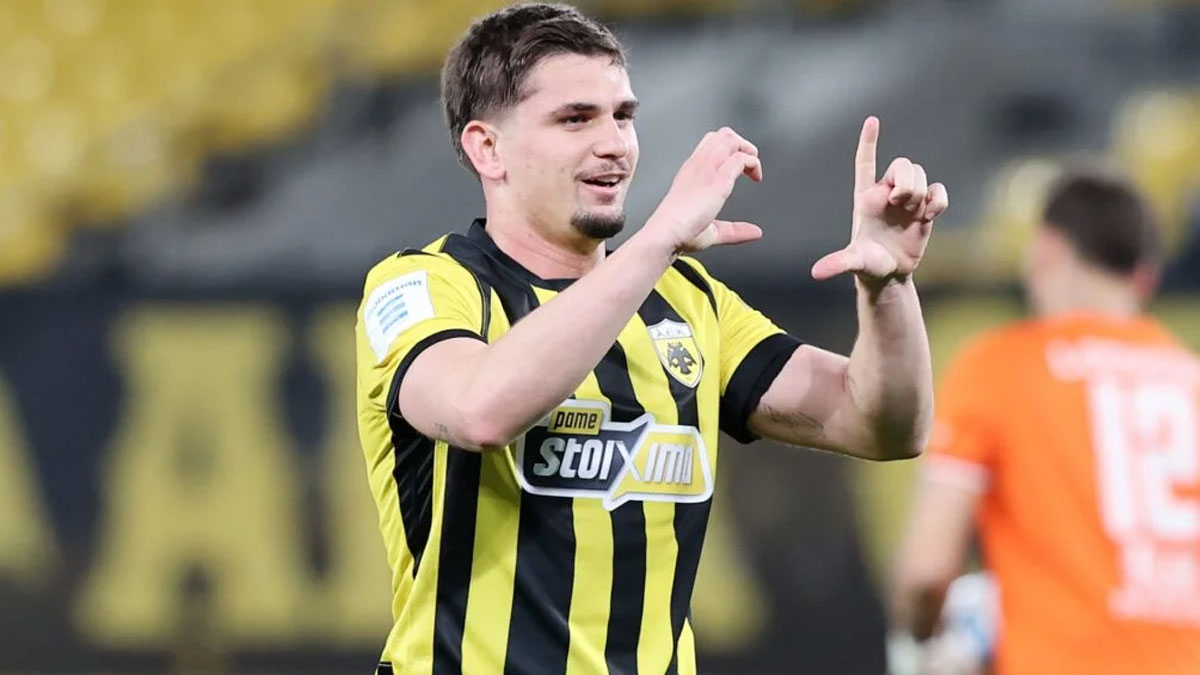 Μαρίν: «Στην ΑΕΚ βρήκα τη χαρά να παίζω ποδόσφαιρο»