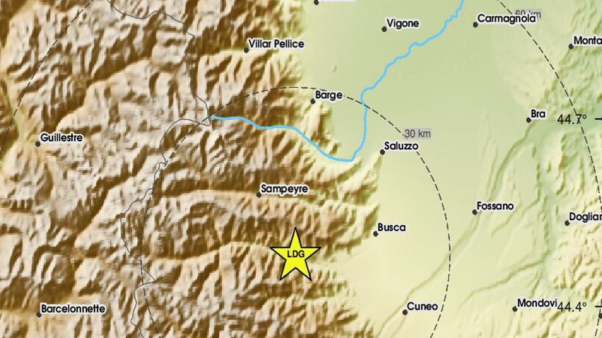 Σεισμός μεγέθους 3 Ρίχτερ στη Βόρεια Ιταλία