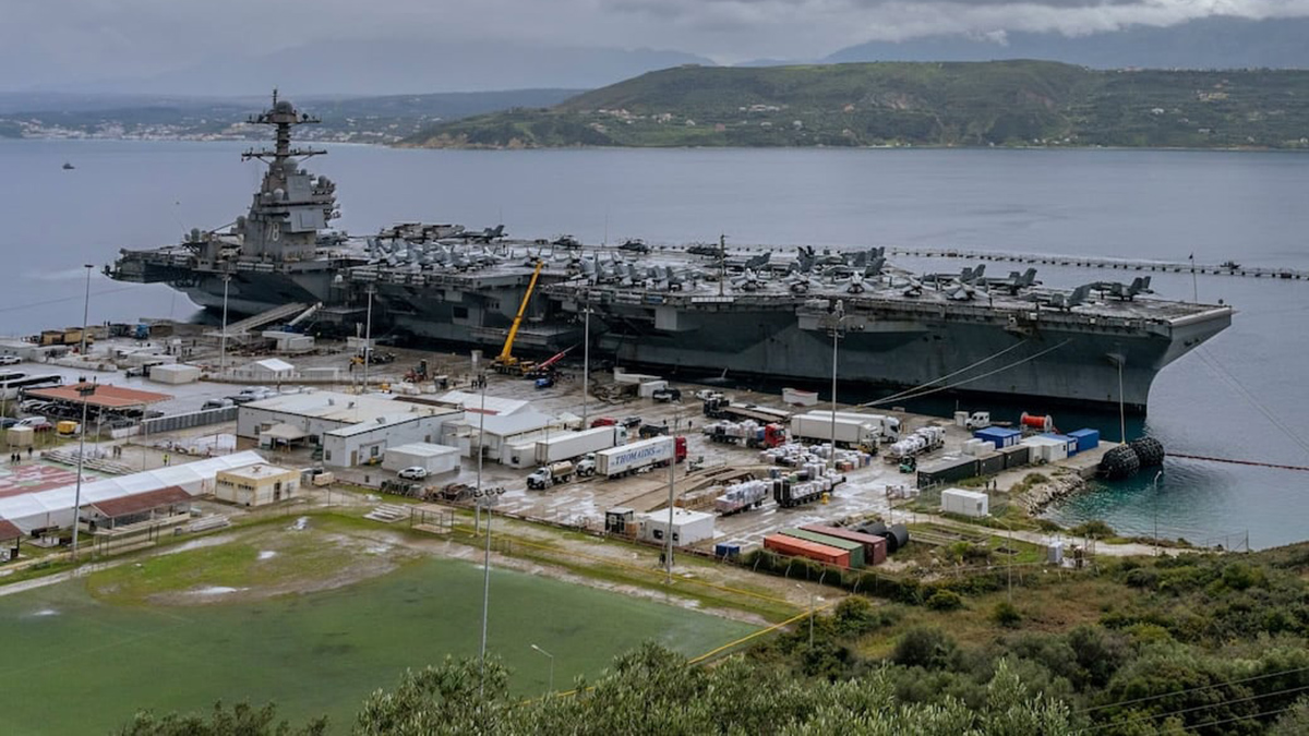 USS Gerald Ford: Εσπευσμένη αποχώρηση από Σούδα