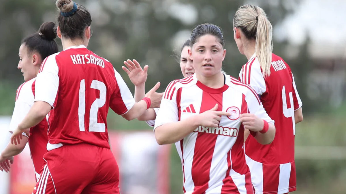 Ποδόσφαιρο γυναικών: Με 11-0 ο Ολυμπιακός έκανε το 13Χ13