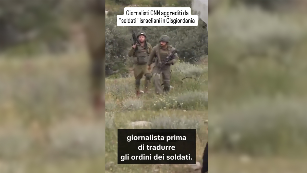 Δυτική Όχθη: Ισραηλινοί στρατιώτες σημάδεψαν με τα όπλα τους δημοσιογράφους του CNN την ώρα του ρεπορτάζ