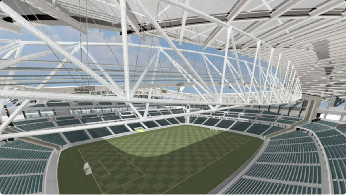 Βοτανικός: Στην τελική ευθεία το εντυπωσιακό στέγαστρο