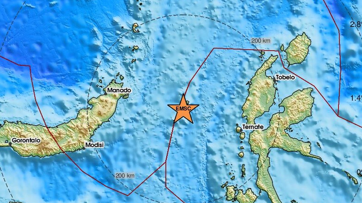 Σεισμός 7,4 Ρίχτερ ανοιχτά της Ινδονησίας
