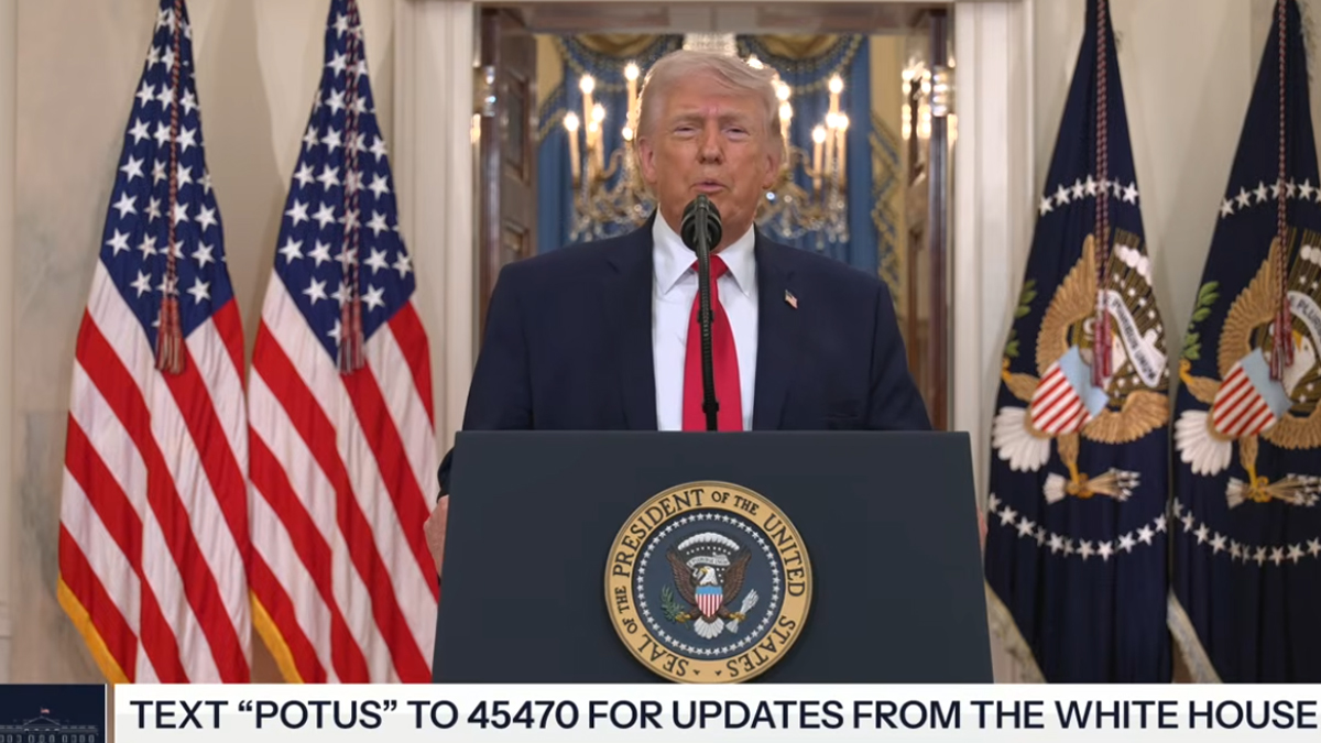 Live η ομιλία Τραμπ για τον πόλεμο στο Ιράν