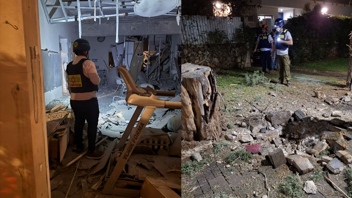 Ισραήλ: Ιρανικός πύραυλος διασποράς που δεν αναχαιτίστηκε προκάλεσε υλικές ζημιές