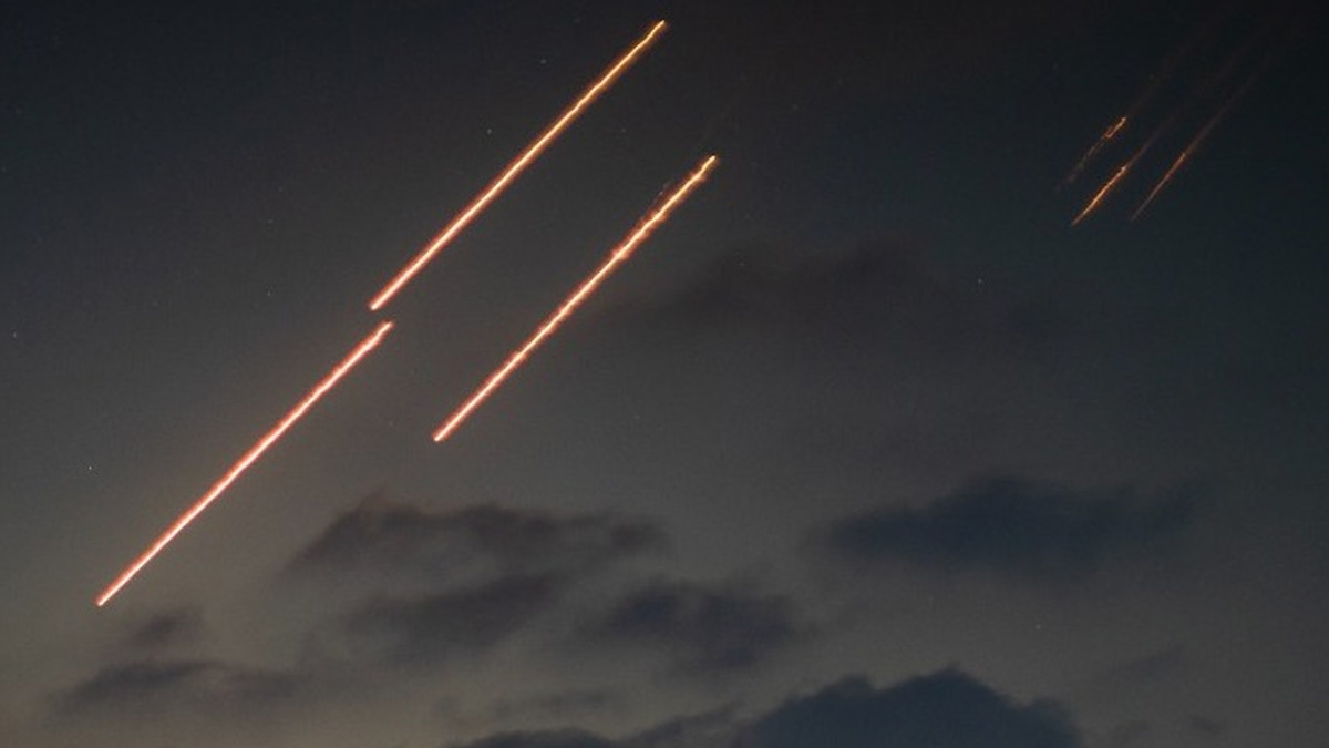 Νέα πυραυλική επίθεση του Ιράν στο Ισραήλ