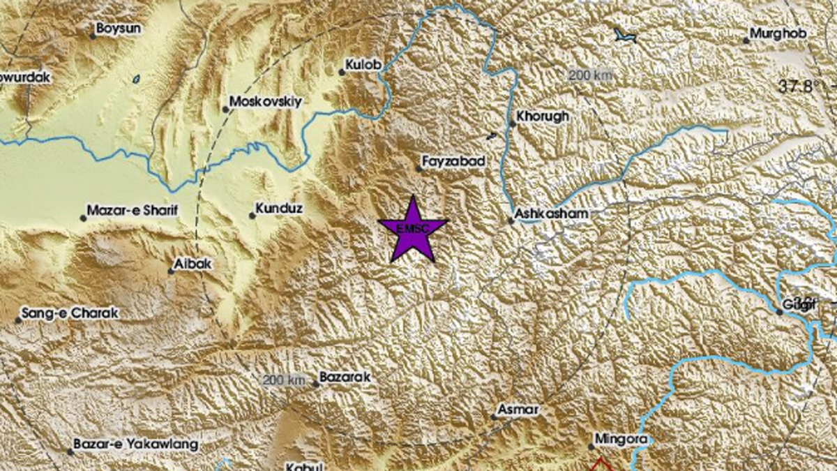 Σεισμός 5,9 Ρίχτερ στο Αφγανιστάν