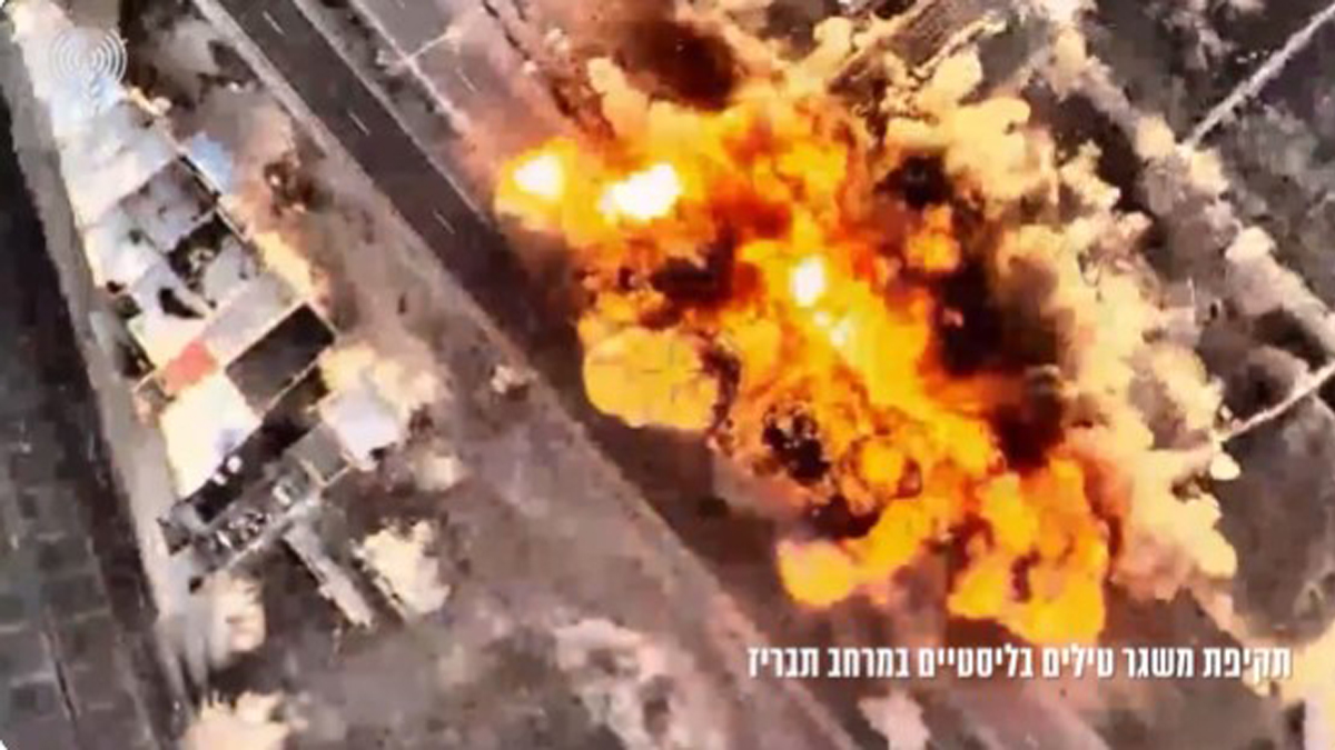 IDF: Βίντεο από πλήγμα σε εκτοξευτή βαλλιστικών πυραύλων του Ιράν