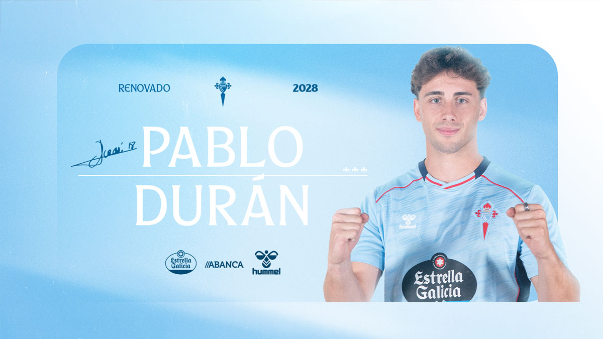 Στη Θέλτα έως το 2028 ο Πάμπλο Ντουράν