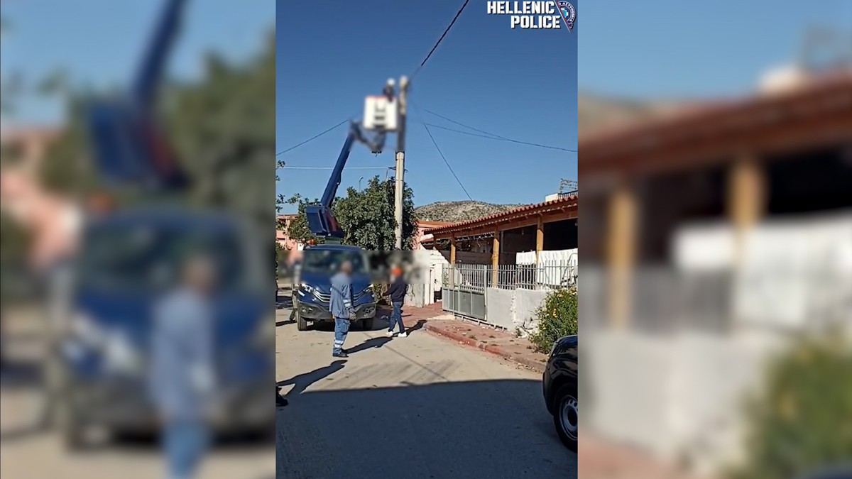 Ξήλωσαν δύο χιλιόμετρα παράνομου καλωδίου ρεύματος