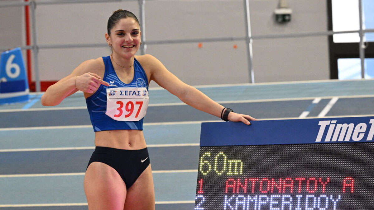 Αντωνάτου: «Θέλω τη διάκριση στο Ευρωπαϊκό Πρωτάθλημα Κ18»