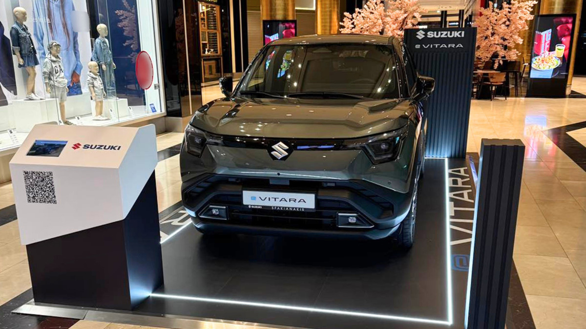Στο Golden Hall το αμιγώς ηλεκτρικό eVitara, για να το γνωρίσετε από κοντά