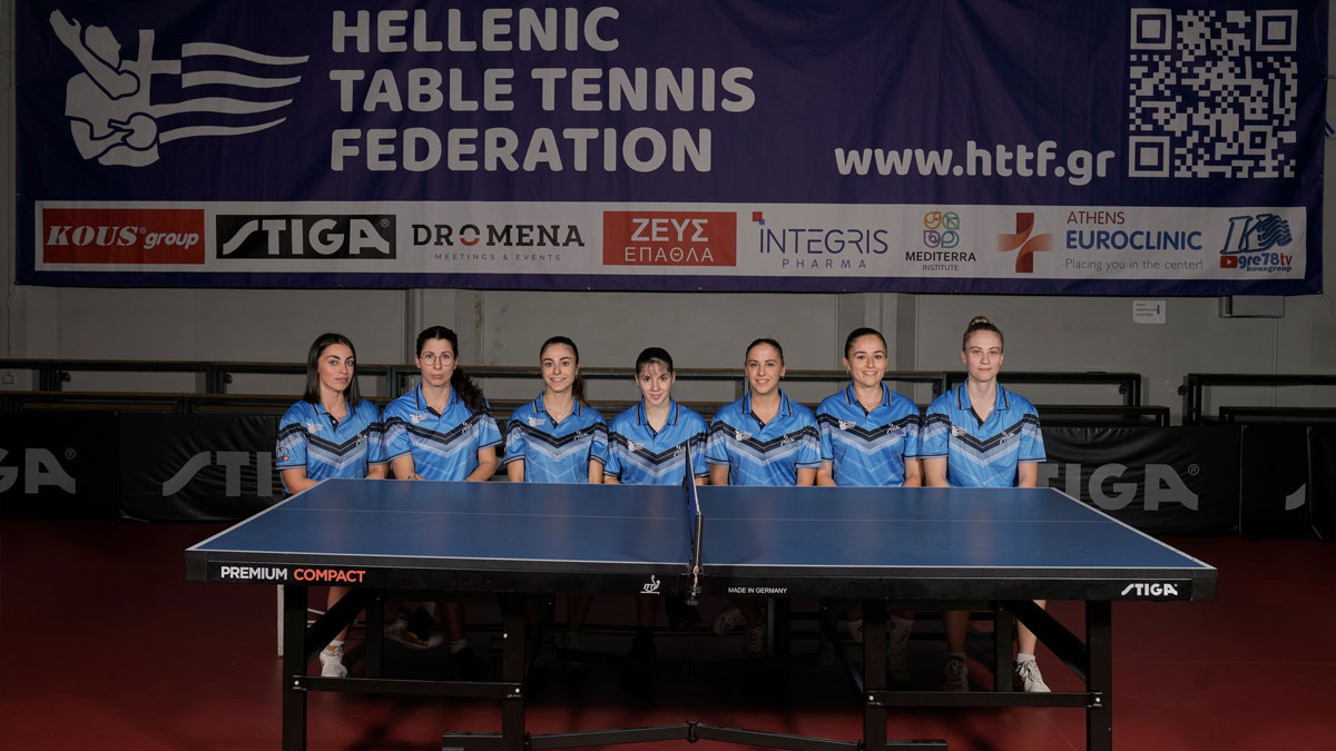 Πινγκ Πονγκ: Παρούσα στο Λονδίνο και η εθνική γυναικών