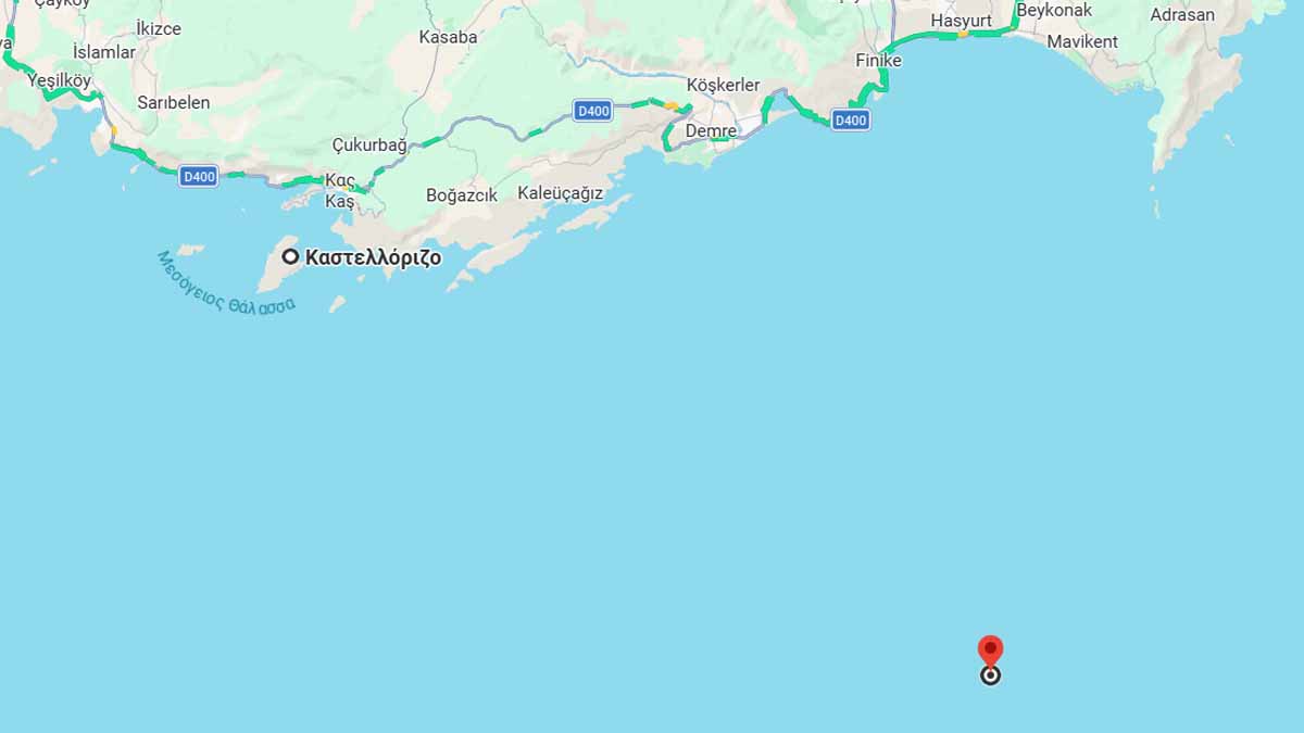 Σεισμός 4,8 Ρίχτερ ανοιχτά της Μεγίστης