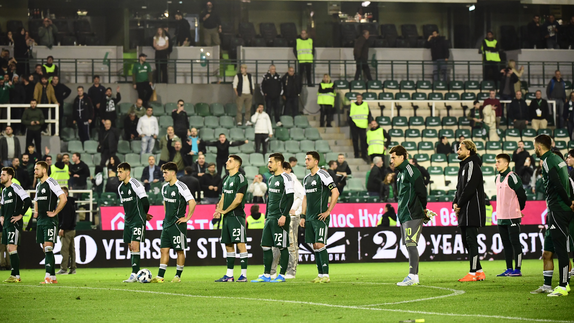 Παναθηναϊκός: Έντονες αποδοκιμασίες των οπαδών στους παίκτες