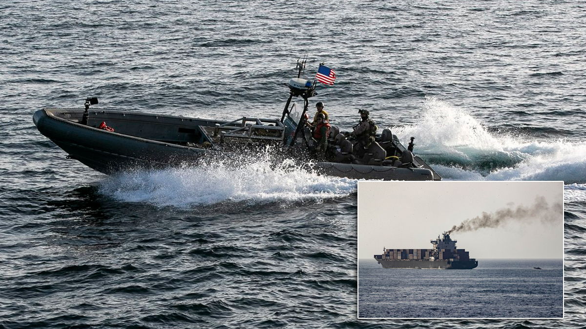 Εικόνες από την επέμβαση της CENTCOM σε πλοίο του Ιράν