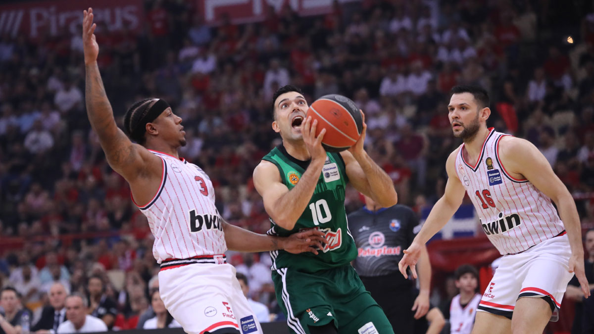 Euroleague: Μόνο στον τελικό Ολυμπιακός-Παναθηναϊκός