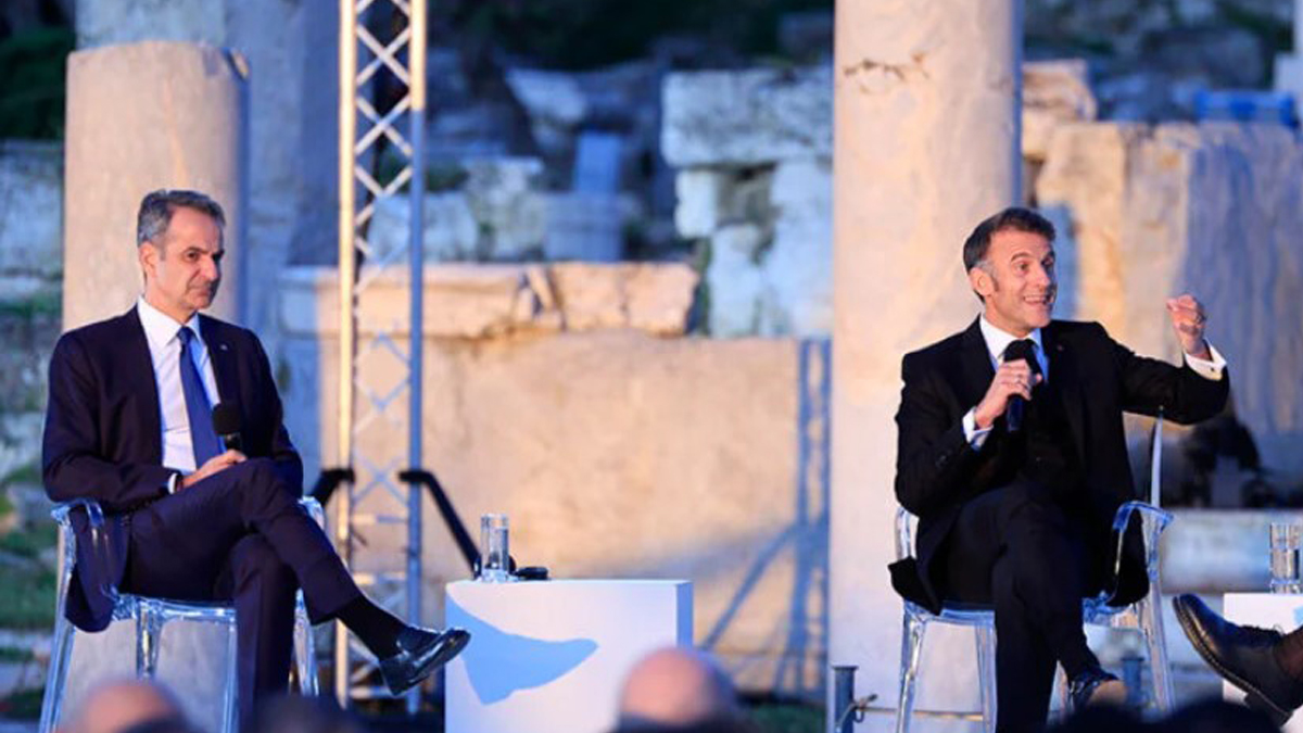 Μακρόν: Αν η Τουρκία απειλήσει την Ελλάδα, είμαστε εδώ