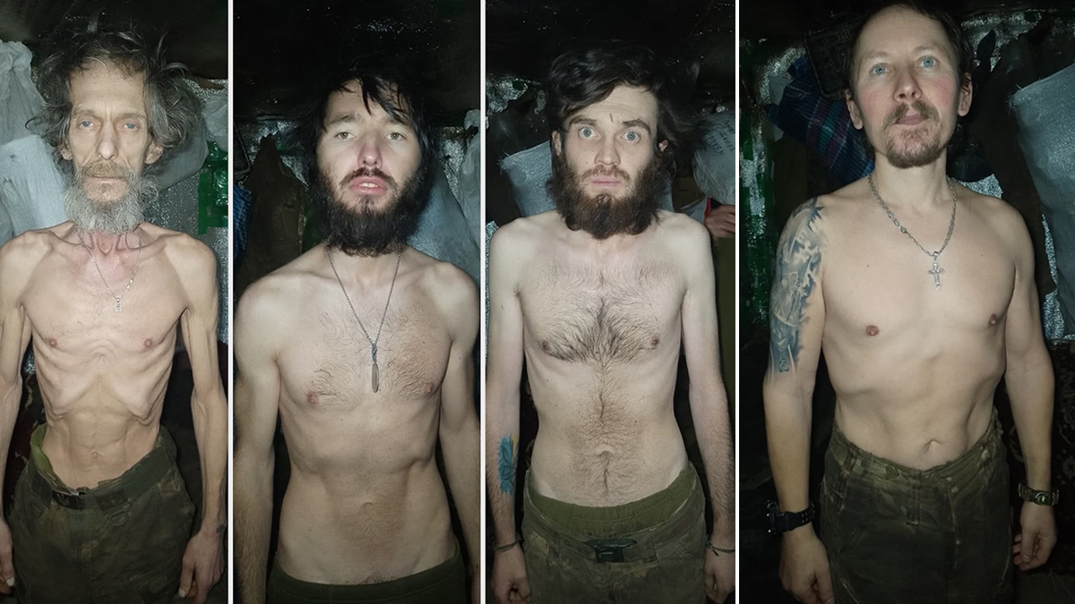 Αποστεωμένοι και υποσιτισμένοι Ουκρανοί στρατιώτες στο μέτωπο