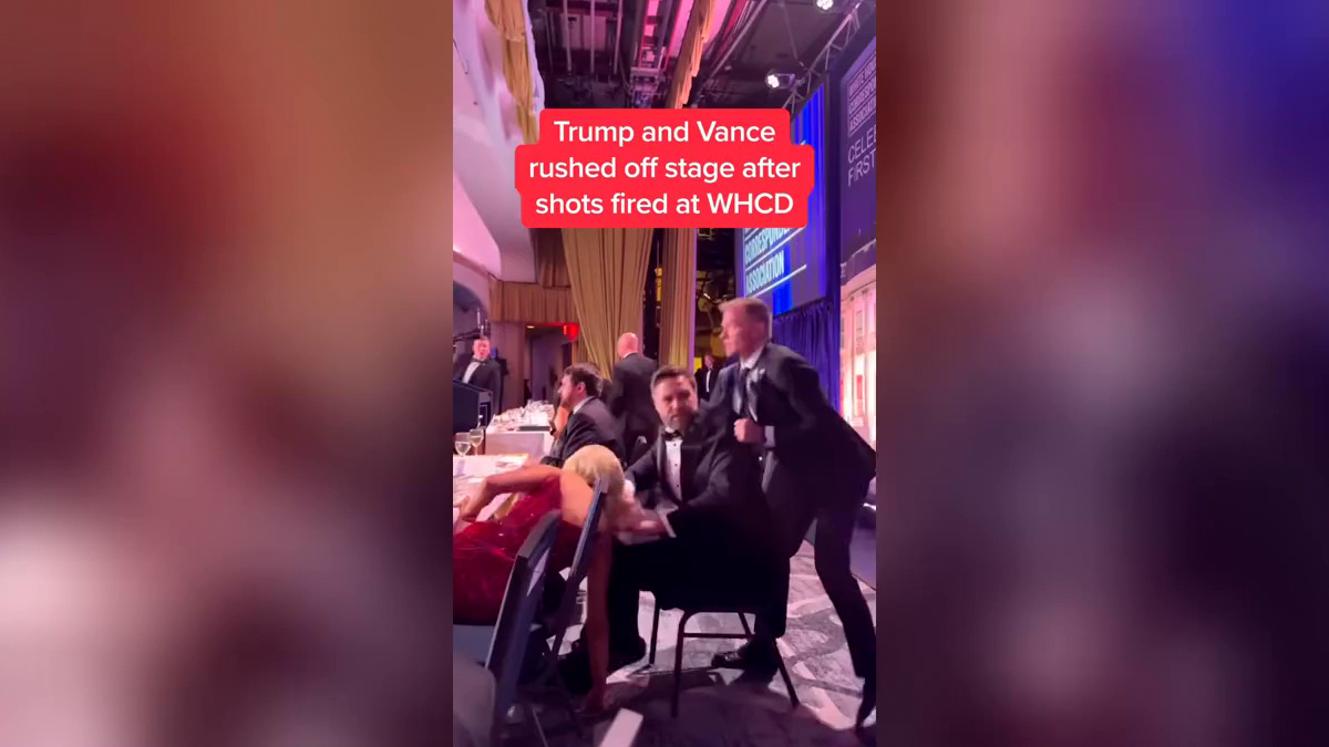 Βίντεο με τις αντιδράσεις των καλεσμένων τη στιγμή των πυροβολισμών στην Ουάσινγκτον