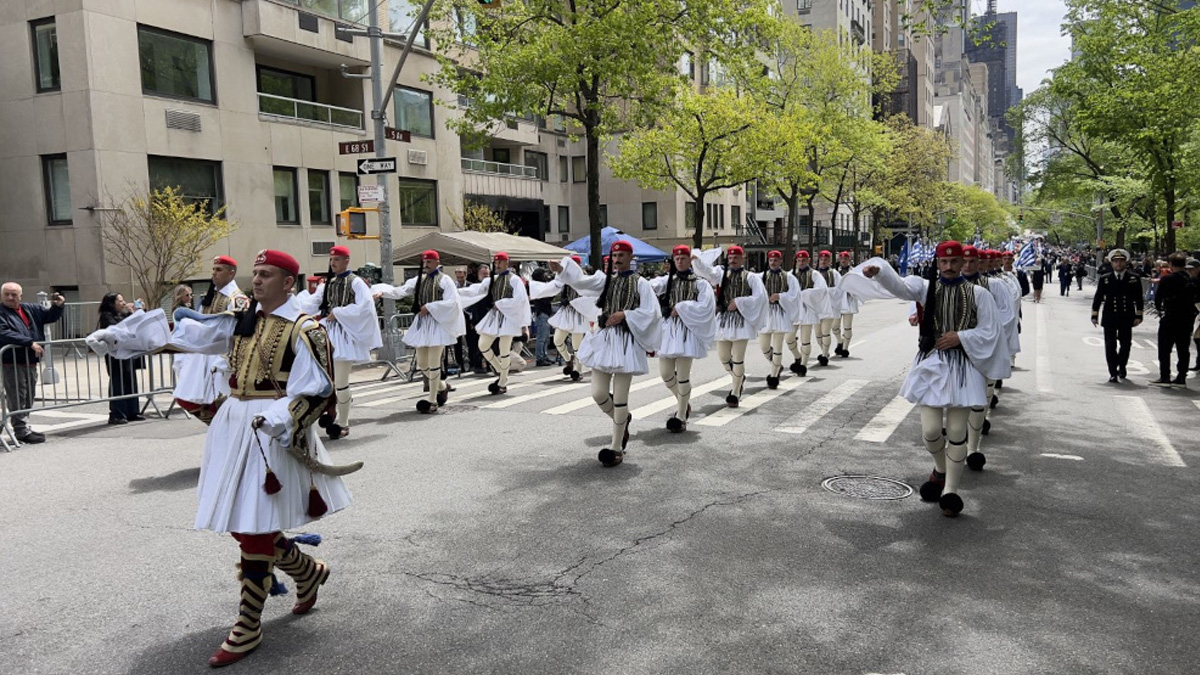 Μανχάταν: Με λαμπρότητα η παρέλαση της ομογένειας για την 205η επέτειο της Ελληνικής Ανεξαρτησίας