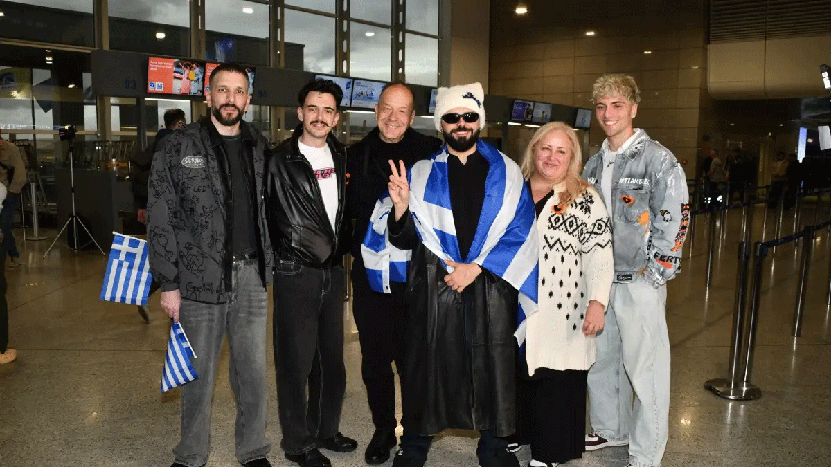 Eurovision 2026: Η ελληνική αποστολή αναχώρησε για τον διαγωνισμό