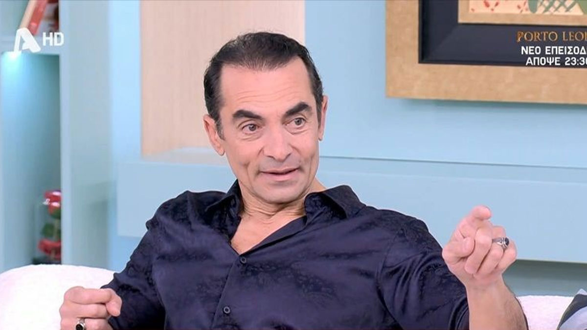 Αλέκος Συσσοβίτης: Η on air αντίδραση σε ερώτηση για την προσωπική του ζωή