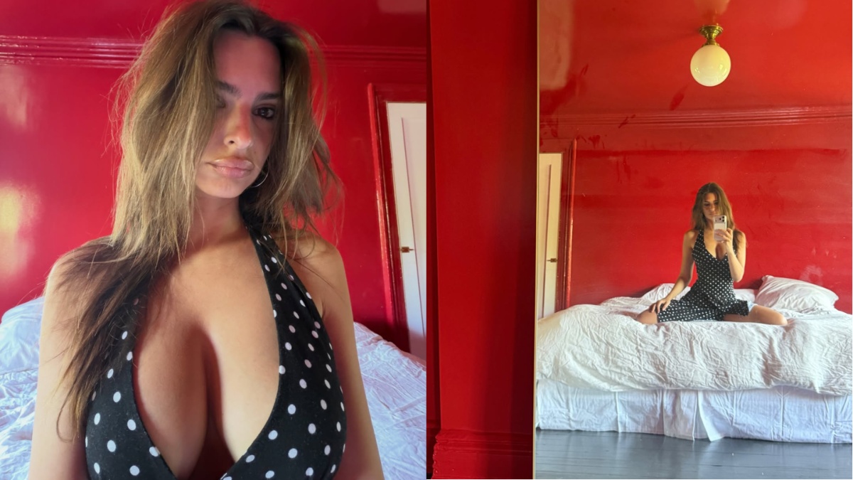 Emily Ratajkowski: Οι αποκαλυπτικές selfies στο σπίτι της που «άναψαν» φωτιές