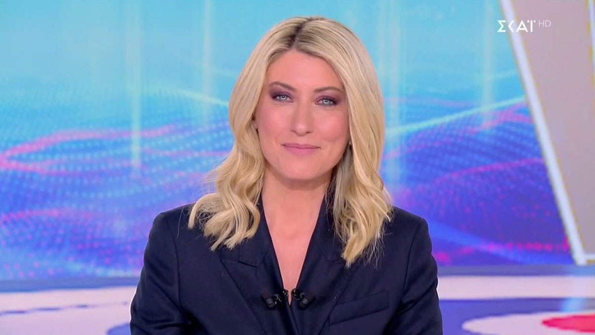 Συγκινημένη η Σία Κοσιώνη στο τελευταίο της δελτίο ειδήσεων στον ΣΚΑΪ