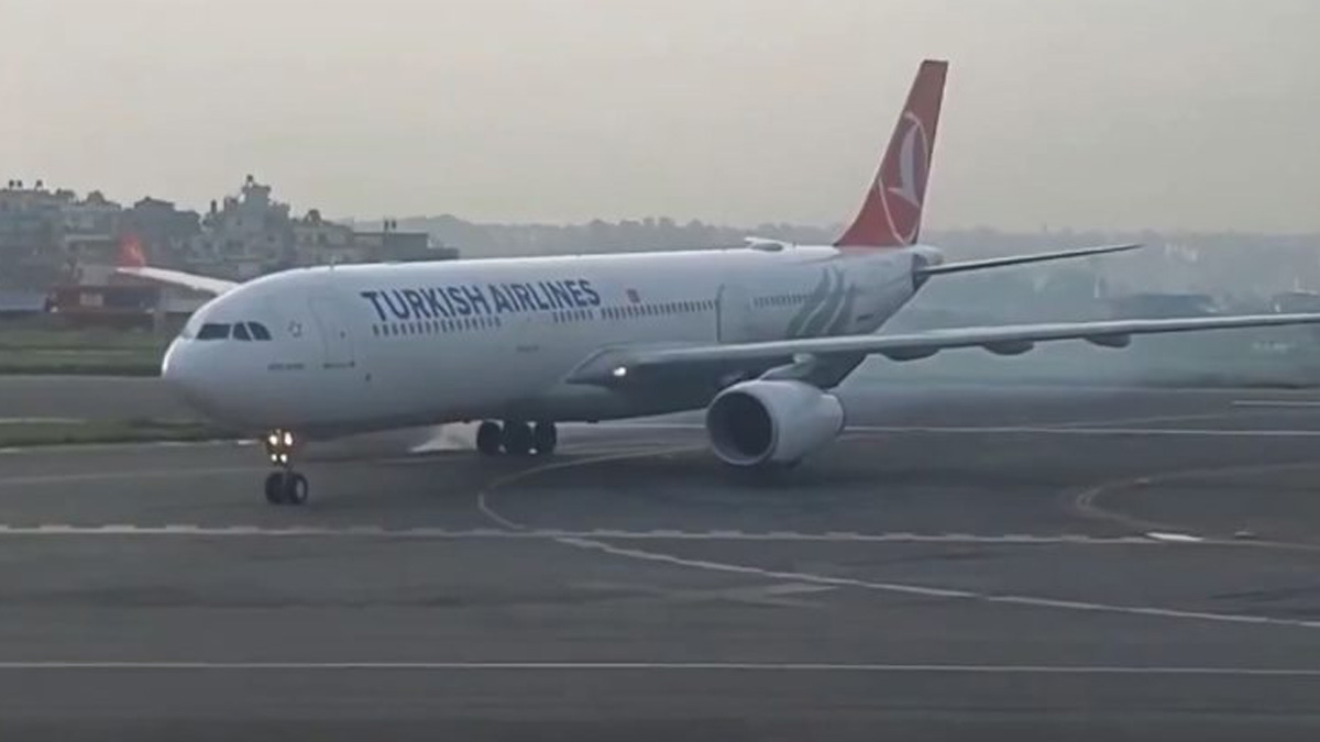 Νεπάλ: Φωτιά σε αεροσκάφος της Turkish Airlines μετά την προσγείωσή του στο Κατμαντού