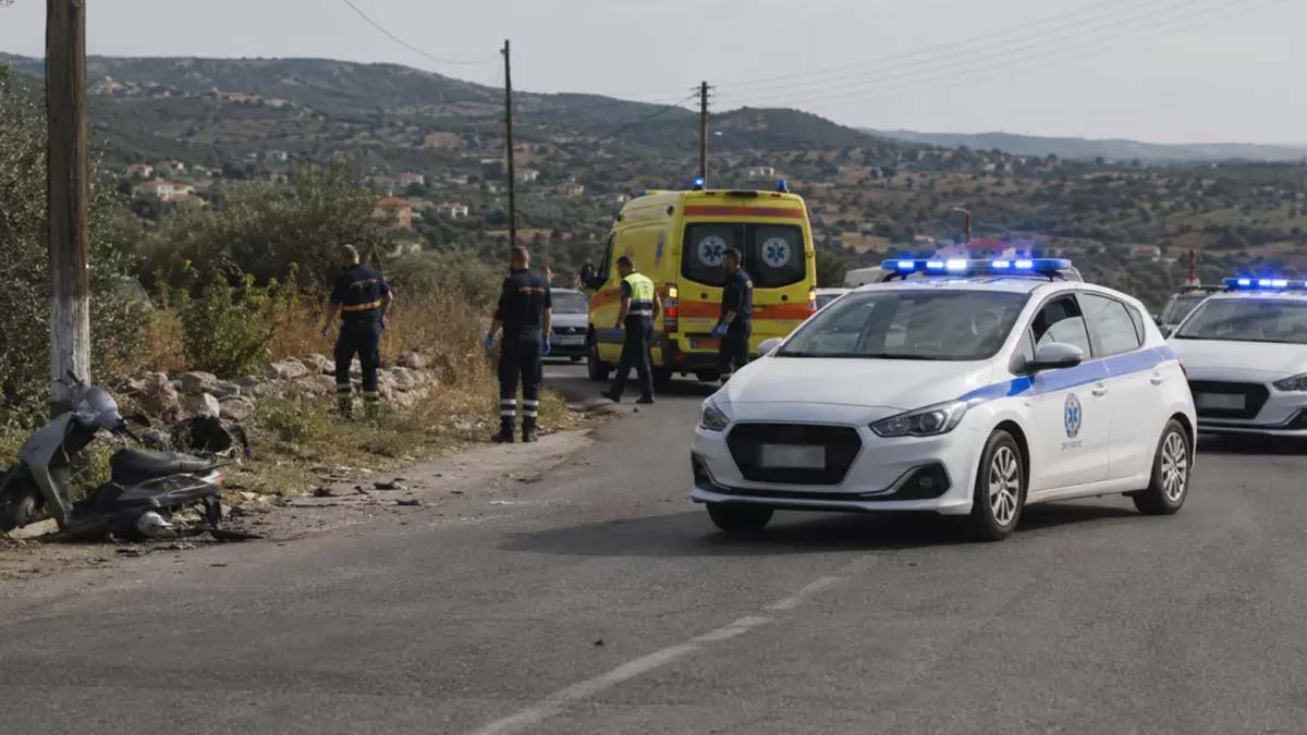 Λέσβος: Θανατηφόρο τροχαίο με μοτοσικλέτα – Νεκρά δυο νεαρά αγόρια