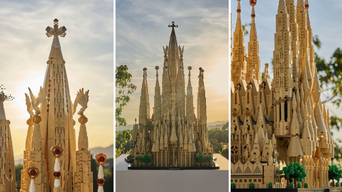 Η Sagrada Familia της Βαρκελώνης σε… Lego με 12.060 «τουβλάκια»