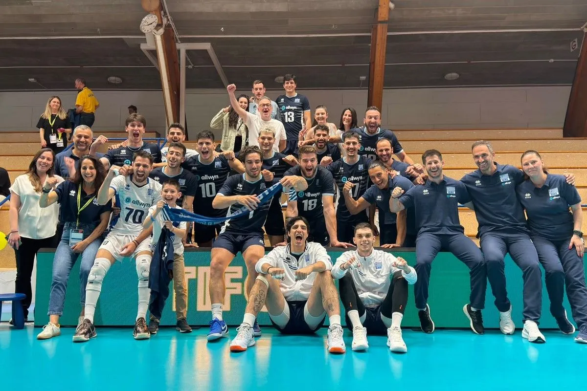 Bόλεϊ: Πρώτη νίκη της Εθνικής ανδρών στο European League