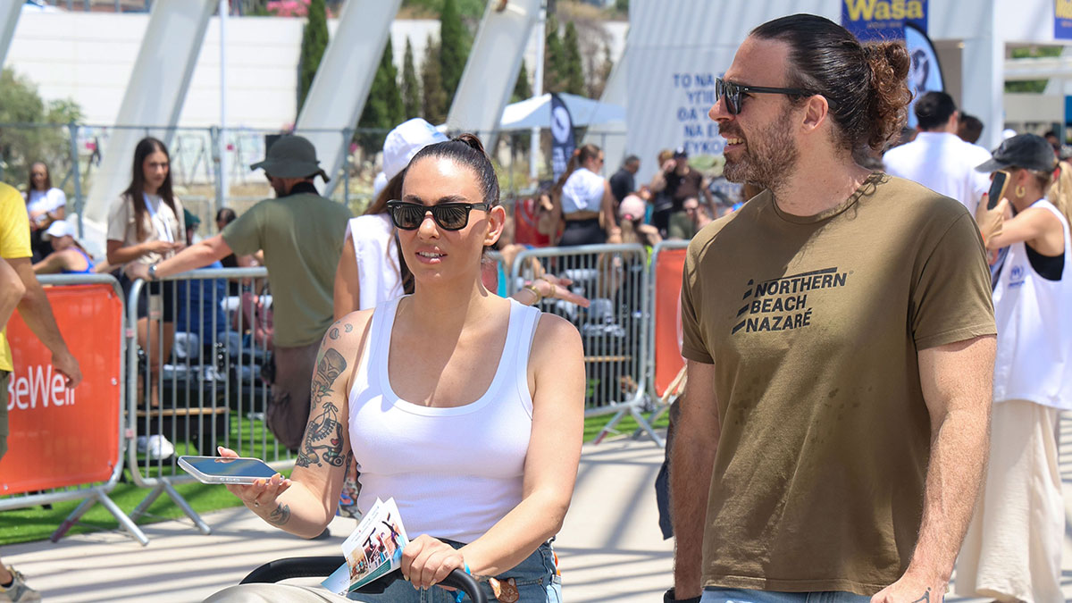 Ευρυδίκη Βαλαβάνη – Γρηγόρης Μόργκαν: Οικογενειακή έξοδος στ
