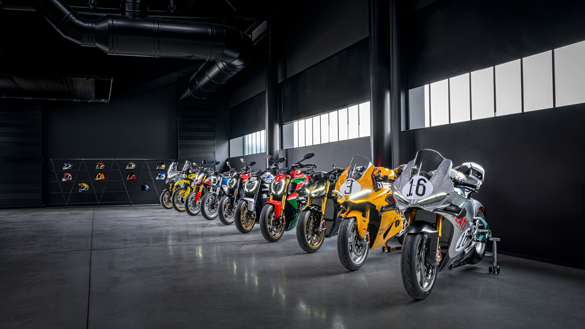 Η Ducati γιορτάζει τα 100 χρόνια της με 10 εμβληματικά μοντέ