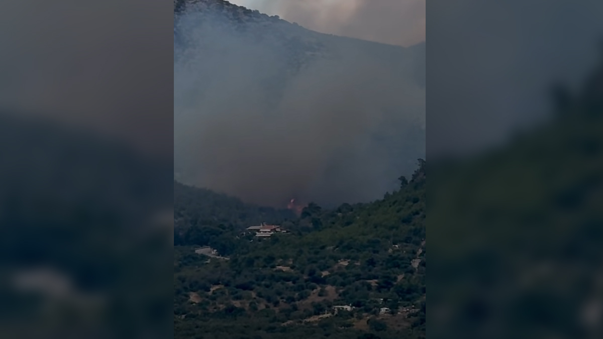 Φωτιά στο Σκάλωμα Λουτρακίου