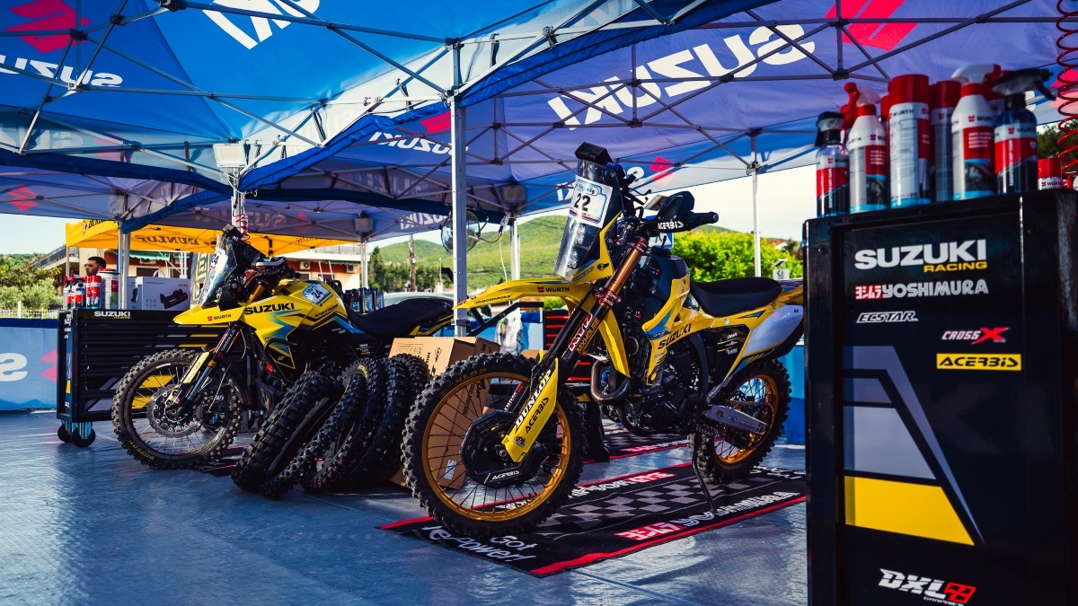 Βάθρο στο Hellas Rally 2026 για την ομάδα της Suzuki Moto Gr