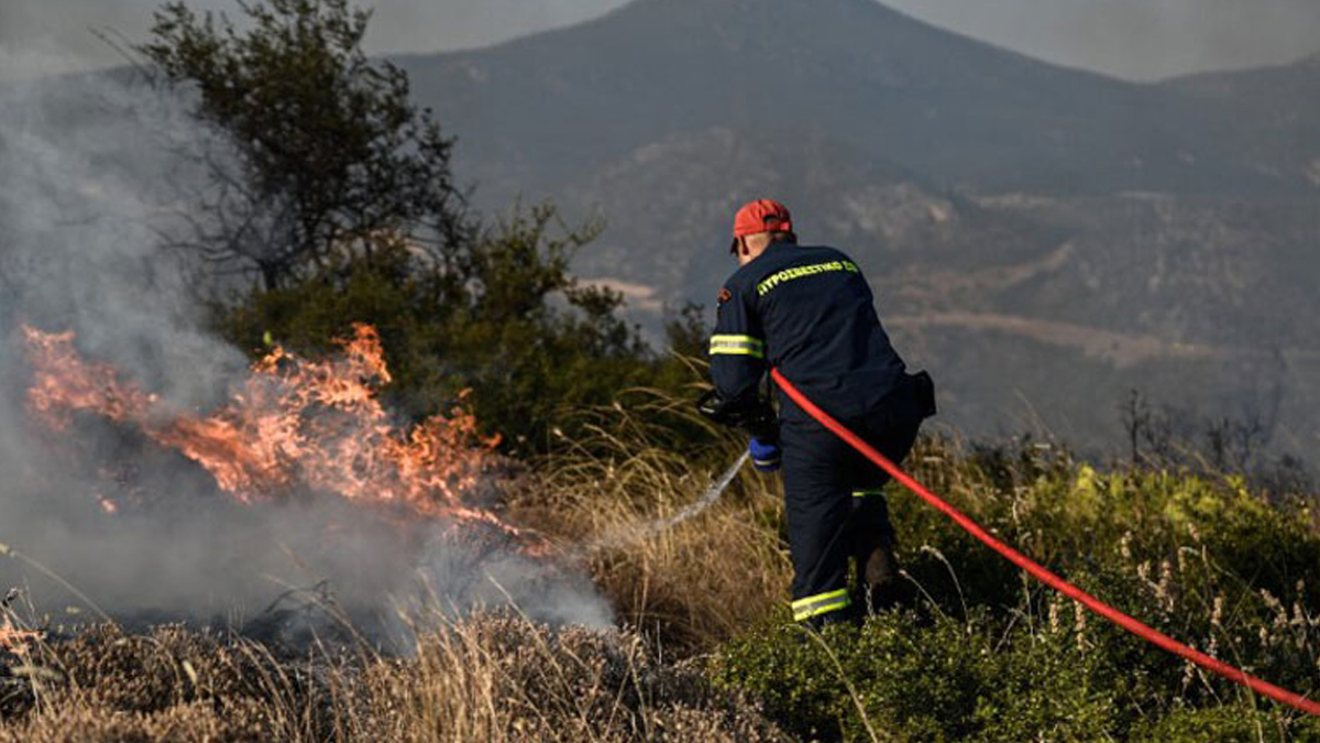 Φωτιά στον Ασπρόκαμπο Φθιώτιδας
