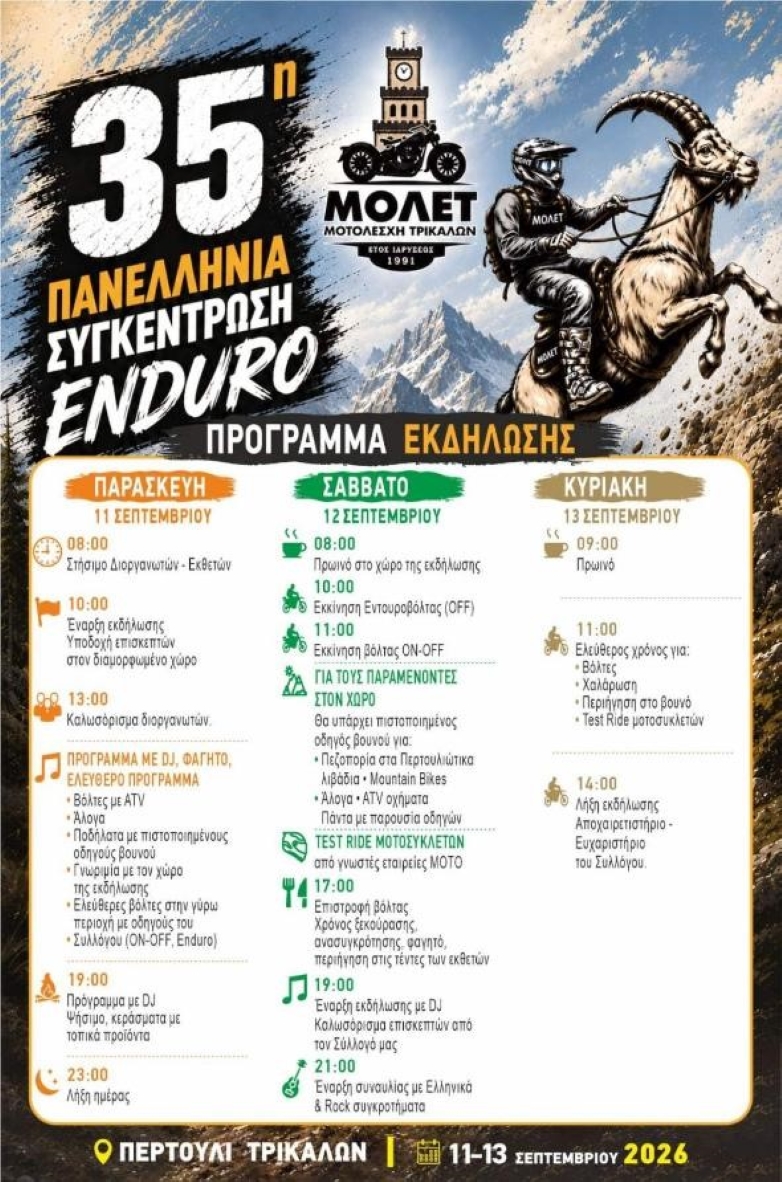 Πανελλήνια Συγκέντρωση Enduro