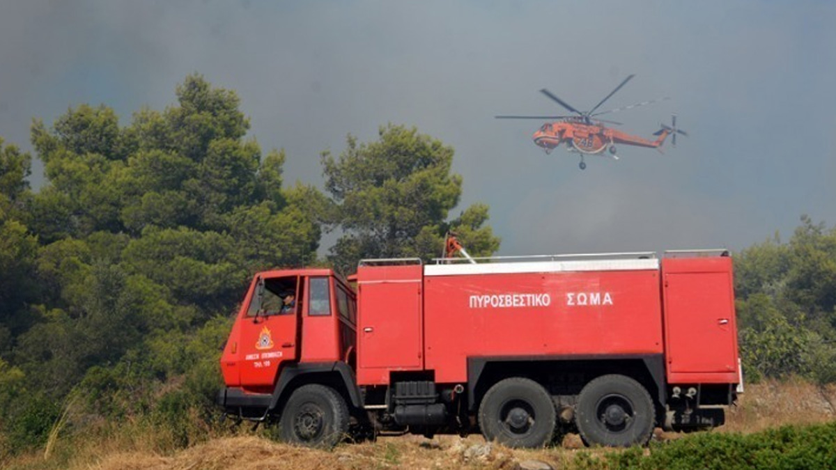 Πυροσβεστική: 55 αγροτοδασικές πυρκαγιές το τελευταίο 24ωρο