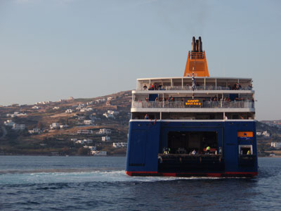 Δεν έδεσε στο λιμάνι