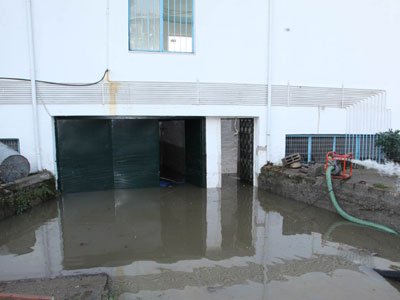 Πλημμύρισε το γυμνάσιο και το λύκειο Σαμοθράκης