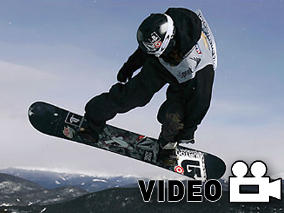 Snowboard Practice Red Bull style